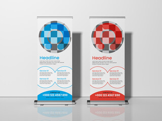 Corporate Roll Up Banner Template