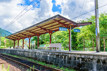 大井川鉄道　駿河徳山駅