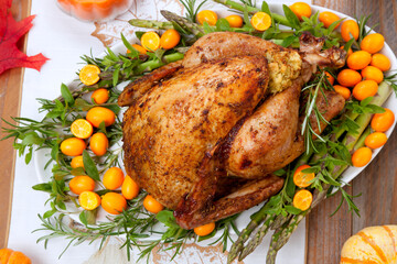 Citrus Glazed Thanksgiving Turkey