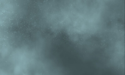 Glacier color smoke on black background