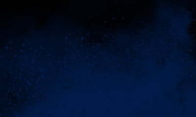 Navy color smoke on black background