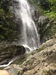 Obraz premium waterfall in the mountains