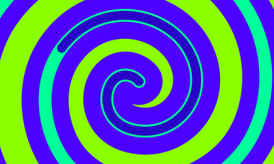 Abstract background with circular spiral lines.