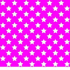 Seamless pattern of stars