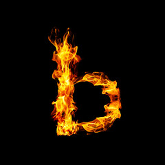 Fire letter B.