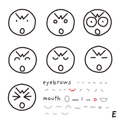 hand-drawn facial expression icon_06_e