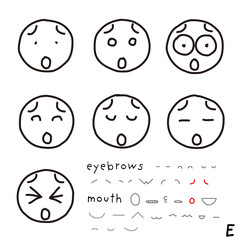 hand-drawn facial expression icon_08_e