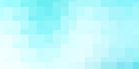 Light Blue, Green vector background with rectangles.