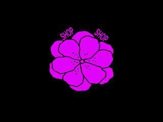 Beautiful floral logo 