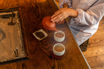 日本茶　Japanese tea set