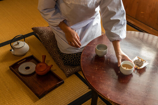 日本茶　Japanese tea set