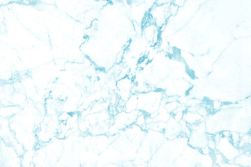 Blue pastel marble texture background with high resolution in seamless pattern for design art work and interior or exterior.