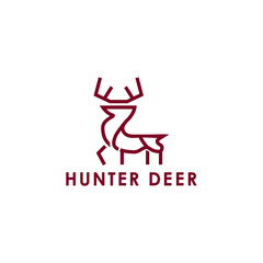 Hunter Deer Logo