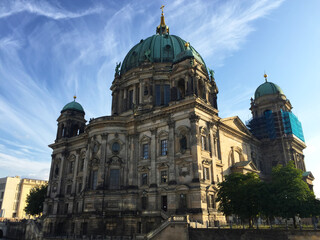 Fototapeta na wymiar View of the Berliner Dom (Berlin Cathedral) in Berlin, Germany