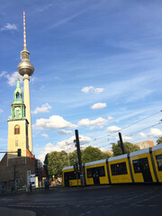 Berlin TV tower in Germany