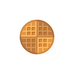 waffle icon design vector template