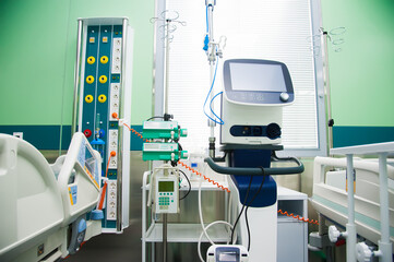 Interior of modern clinic