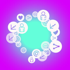 Social media marketing, Communication networking