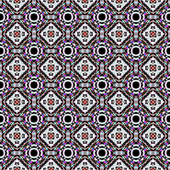 Modern Abstract Medallion. Purple, Pink, Lavender 