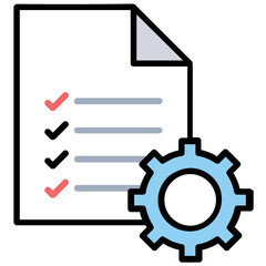 A clipped order sheet  is here to depict order processing concept 
