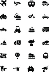 Transport Vector Icons © creativestall