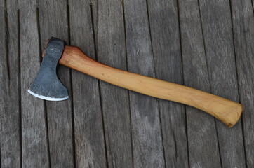 Craving axe thai wooden ,viking style