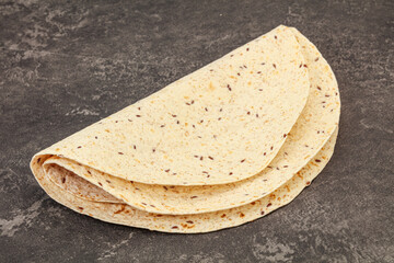 Mexican cuisine - Tortilla thick bread