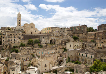 Fototapeta na wymiar The Sassi of Matera, Matera, Italy