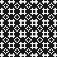 Abstract Cross Pattern Dots Logo generative computational art illustration