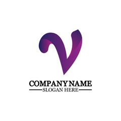 Letter V with Check Mark logo illustration design. Creative Minimal luxury emblem design. Universal elegant icon.Graphic Alphabet Symbol for Corporate Business Identity.