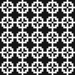 Abstract Cross Pattern Dots Logo generative computational art illustration