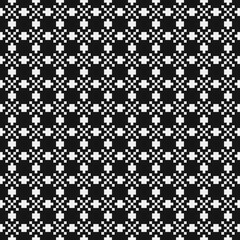 Abstract Cross Pattern Dots Logo generative computational art illustration