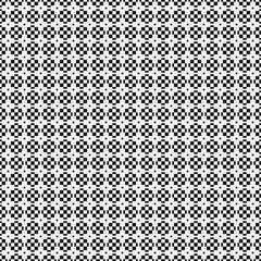 Abstract Cross Pattern Dots Logo generative computational art illustration