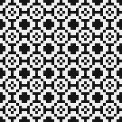 Abstract Cross Pattern Dots Logo generative computational art illustration