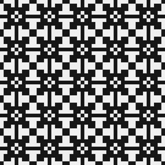 Abstract Cross Pattern Dots Logo generative computational art illustration