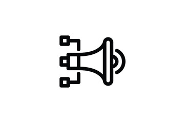 Project Management icon - Marketing