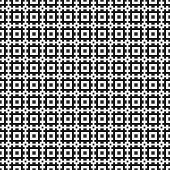 Fototapeta premium Abstract Cross Pattern Dots Logo generative computational art illustration