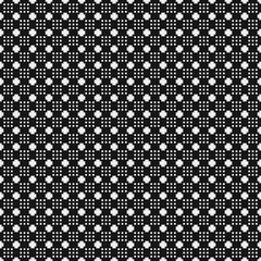 Abstract Cross Pattern Dots Logo generative computational art illustration