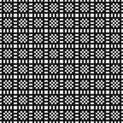 Abstract Cross Pattern Dots Logo generative computational art illustration