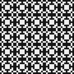 Abstract Cross Pattern Dots Logo generative computational art illustration