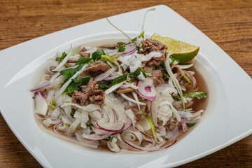 Vietnamese cuisine - Pho Bo soup