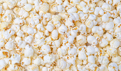 popcorn, texture background.