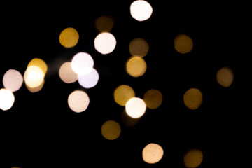 bokeh dark golden new year 2021 Christmas
