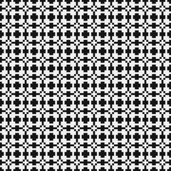 Abstract Cross Pattern Dots Logo generative computational art illustration