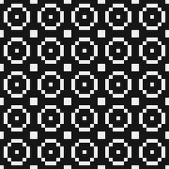 Fototapeta premium Abstract Cross Pattern Dots Logo generative computational art illustration