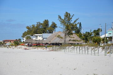 Strand auf Anna Maria Island am Golf von Mexico, Florida