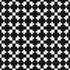 Abstract Cross Pattern Dots Logo generative computational art illustration