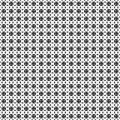 Abstract Cross Pattern Dots Logo generative computational art illustration