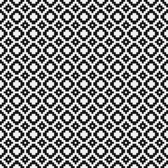 Abstract Cross Pattern Dots Logo generative computational art illustration