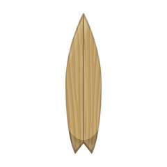 Surfboard cartoon vector icon.Cartoon vector illustration surf Isolated illustration of surfboard icon on white background.